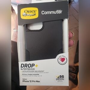 NIB IPhone 12Pro Max black commuter otterbox